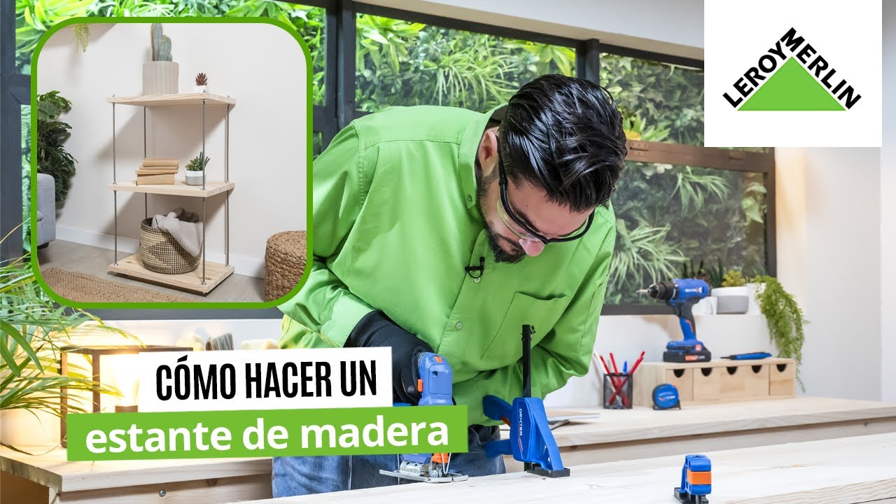 Cómo hacer un estante de madera en la pared | LEROY MERLIN