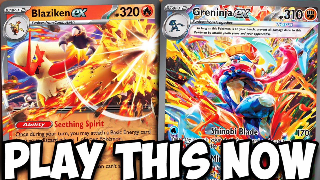 This Is Why You Should Play The Greninja Blaziken Deck NOW!