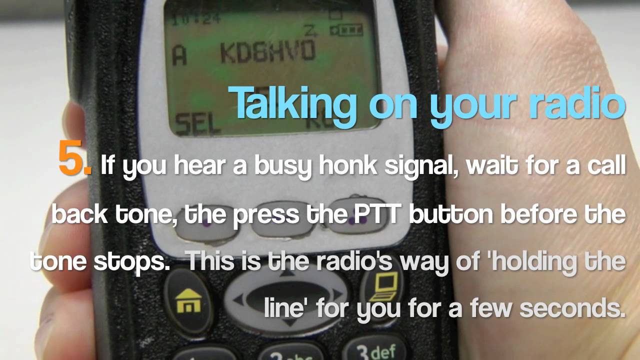 XTS5000 Portable Radio Anatomy