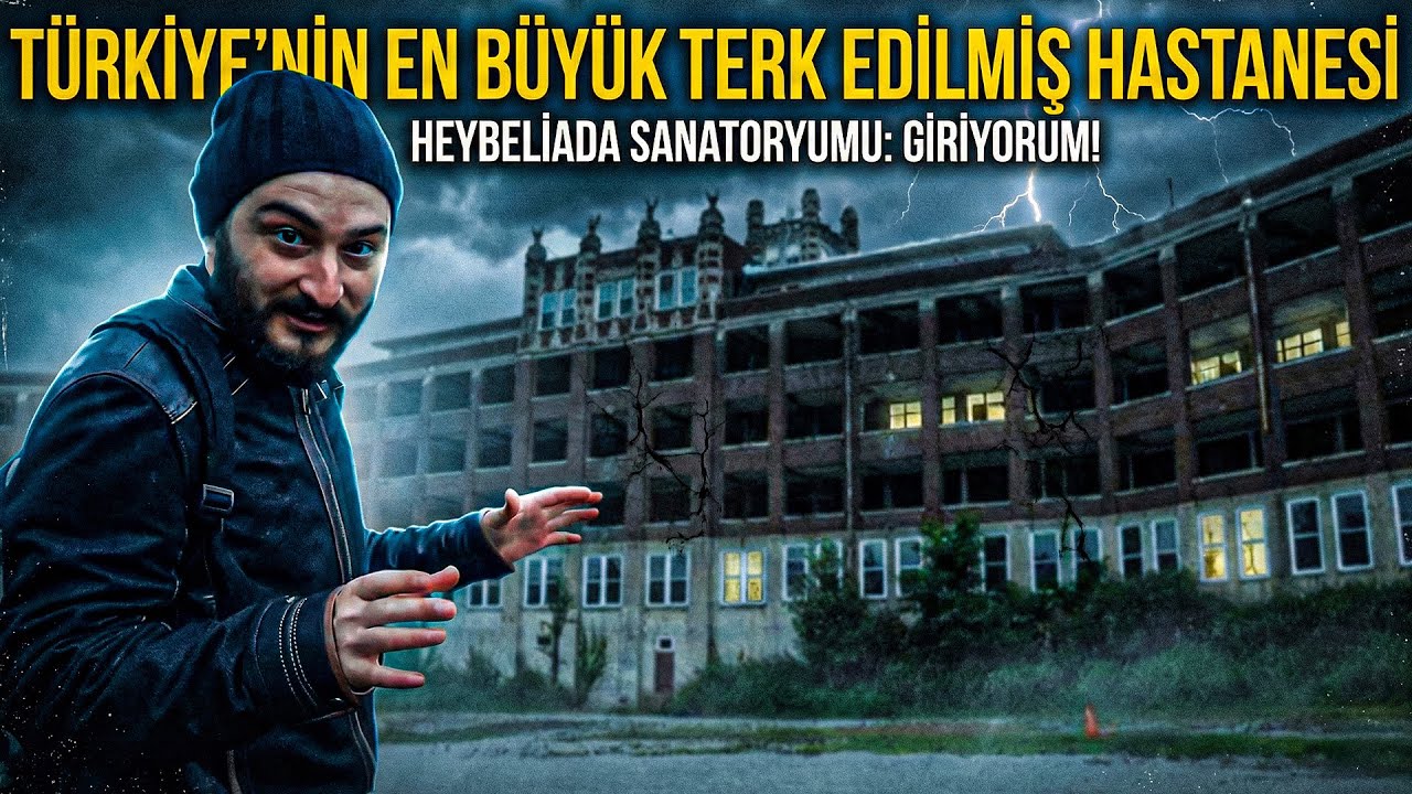 T&Uuml;RKİYE&rsquo;nin EN B&Uuml;Y&Uuml;K TERK EDİLMİŞ HASTANESİ&rsquo;ne GİRDİM | Heybeliada Sanatoryum (Outlast)