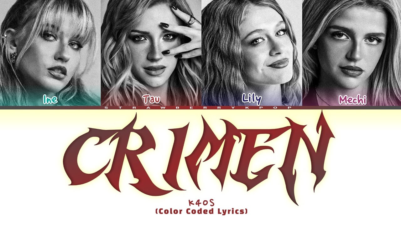 K4OS - Crimen (Color Coded Lyrics/LETRA)