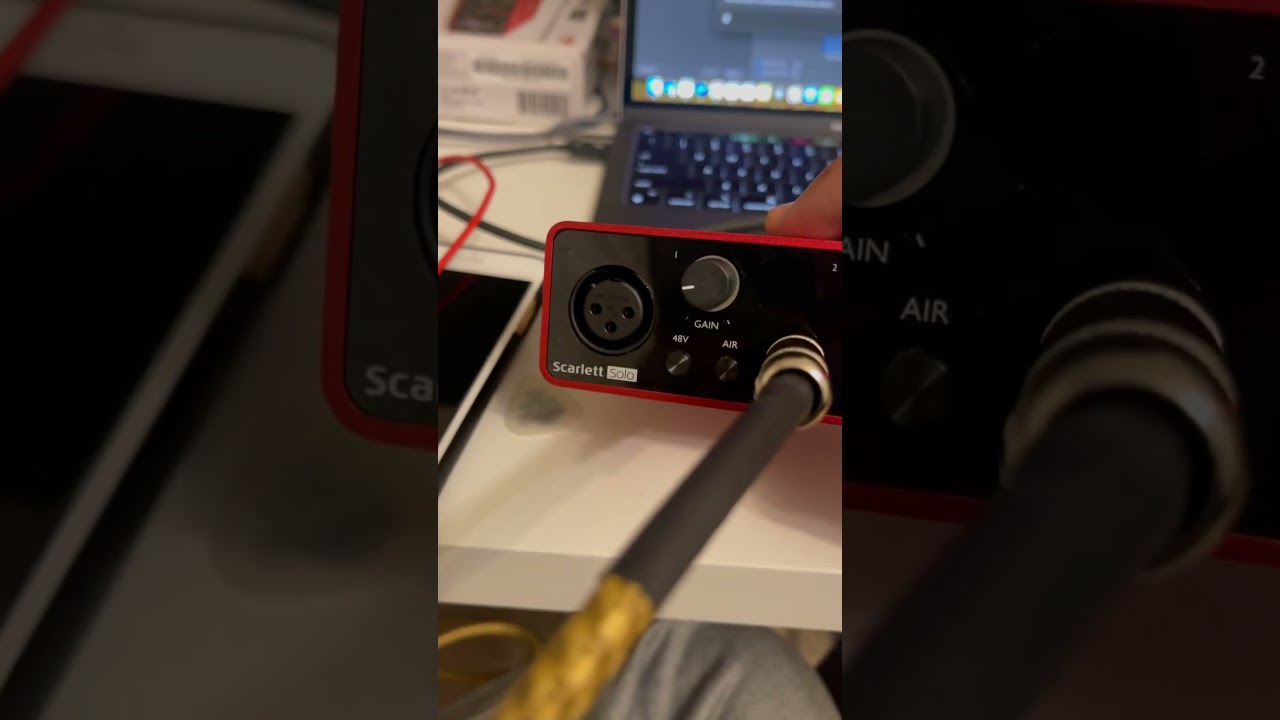 How to create vocal track in garageband DAW | M1 Macbook Pro | Focusrite Scarlett Solo Gen 2