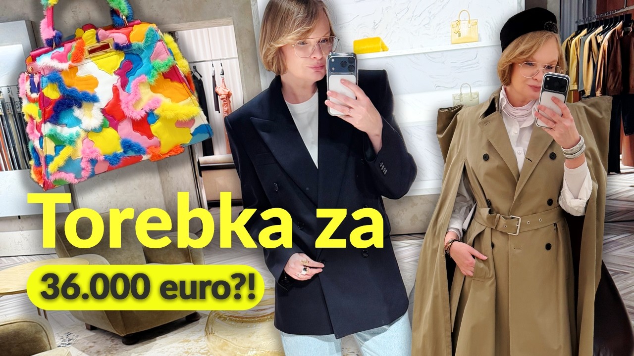 Torebka za 36 000 &euro; 😳 Moda czy sztuka? Zakupy w Mediolanie bez filtra