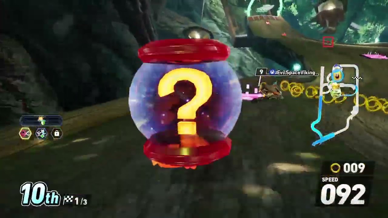 Sonic Racing that Gives Your Balls a Tug