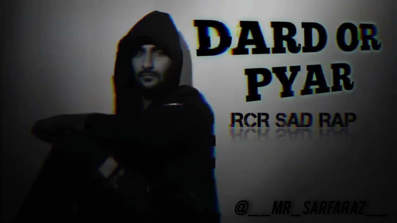 Dard or  pyar | new sad rap | RCR Varsion | believer #rcr #rap #sadsong #hindirap #yaad #sad 