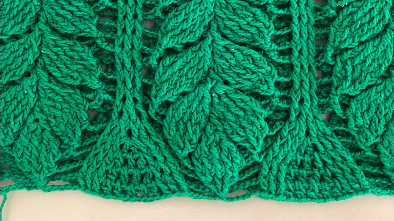 BLUSA FOLHAS CROCHET TAÍS | 5/5 | TUTORIAL BARRA | PONTO RELEVO | CROCHET TOP DOWN |