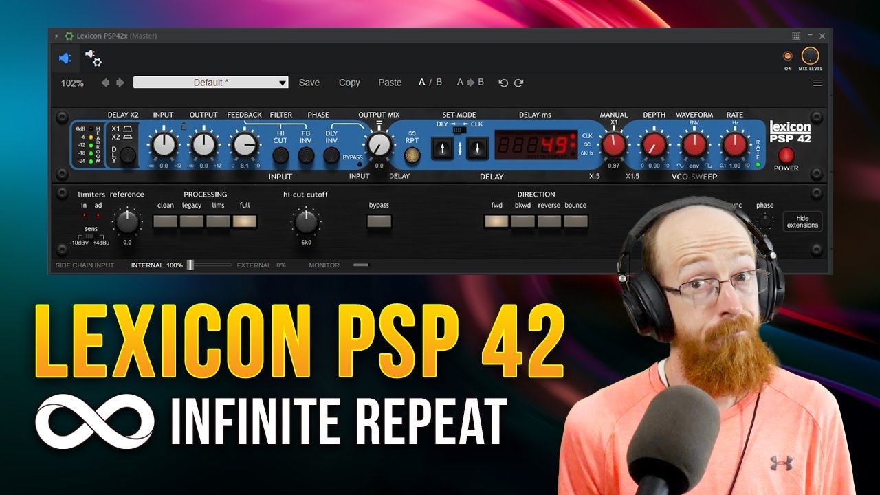Lexicon PSP 42 Infinite Repeat | Eric Burgess