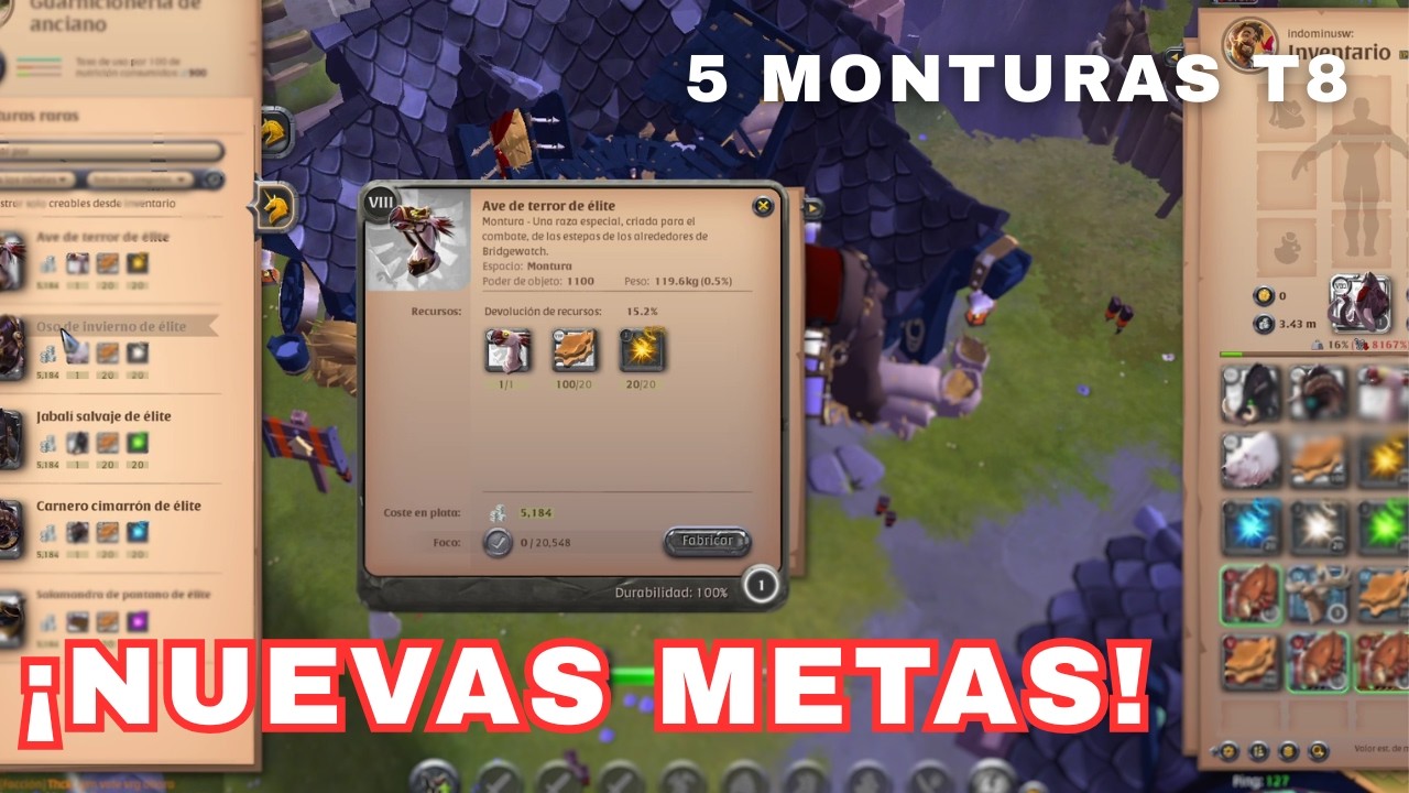 5 MONTURAS T8 PARA EL SORTEO|| +1000  SUSCRIPTORES ¿Y AHORA QUE?