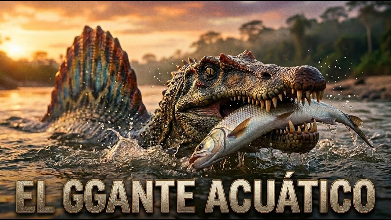 Spinosaurus: Conoce al Dinosaurio que se Enfrentó al T Rex en Jurassic Park 3   #dinosaurios