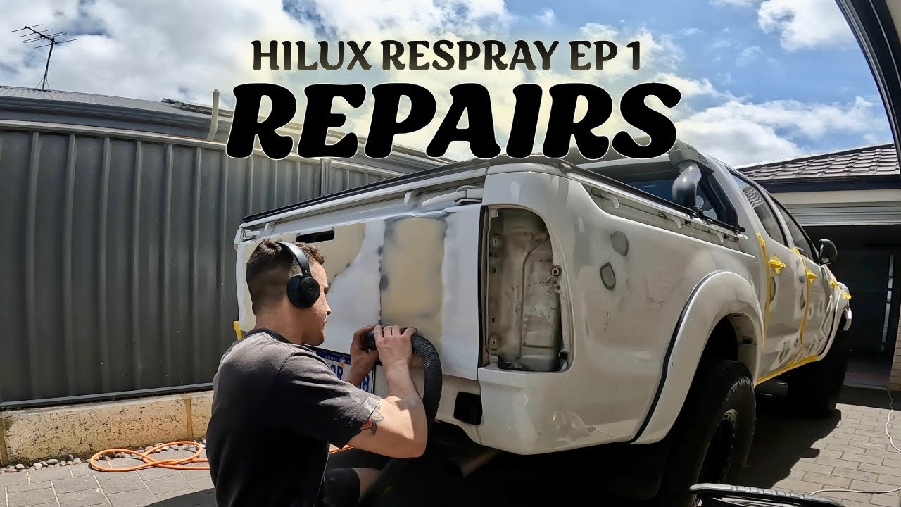 Toyota Hilux Respray EP 1 REPAIRS