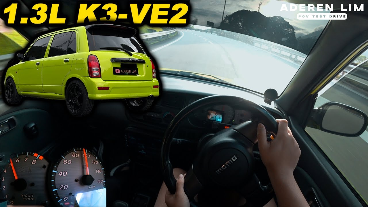 Part 2/2 | 110PS Perodua Kelisa K3-VE2 | Malaysia #POV [Genting Run 冲上云霄] [CC Subtitle]