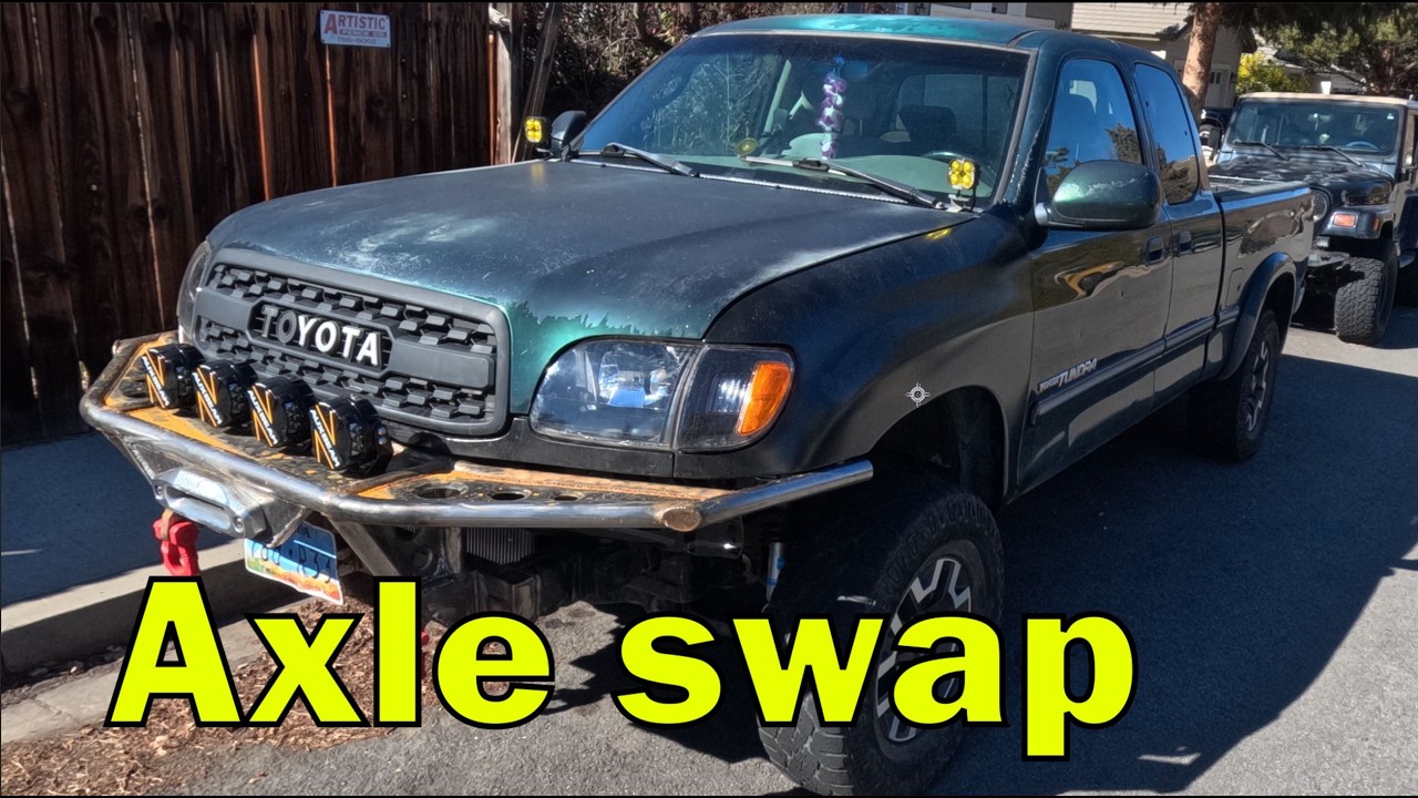 I am going to axle swapping my 1st gen Tundra