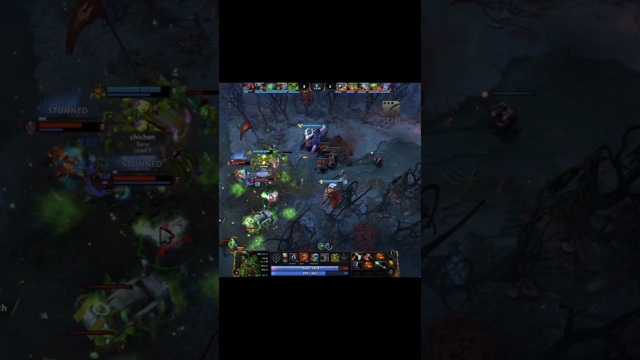 Trean Protector 2x hex | Ability Draft | part 1 #dota2 #abilitydraft  #dotawtf #gaming