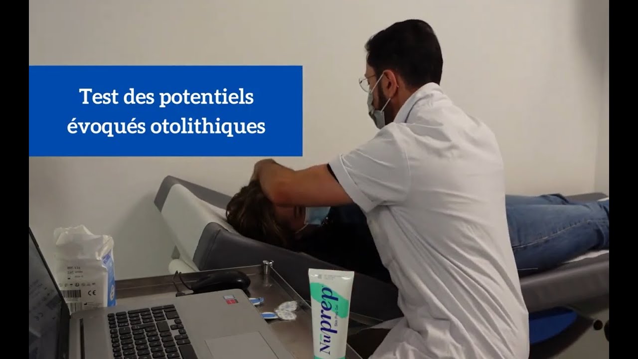 Test des potentiels évoqués otolithiques