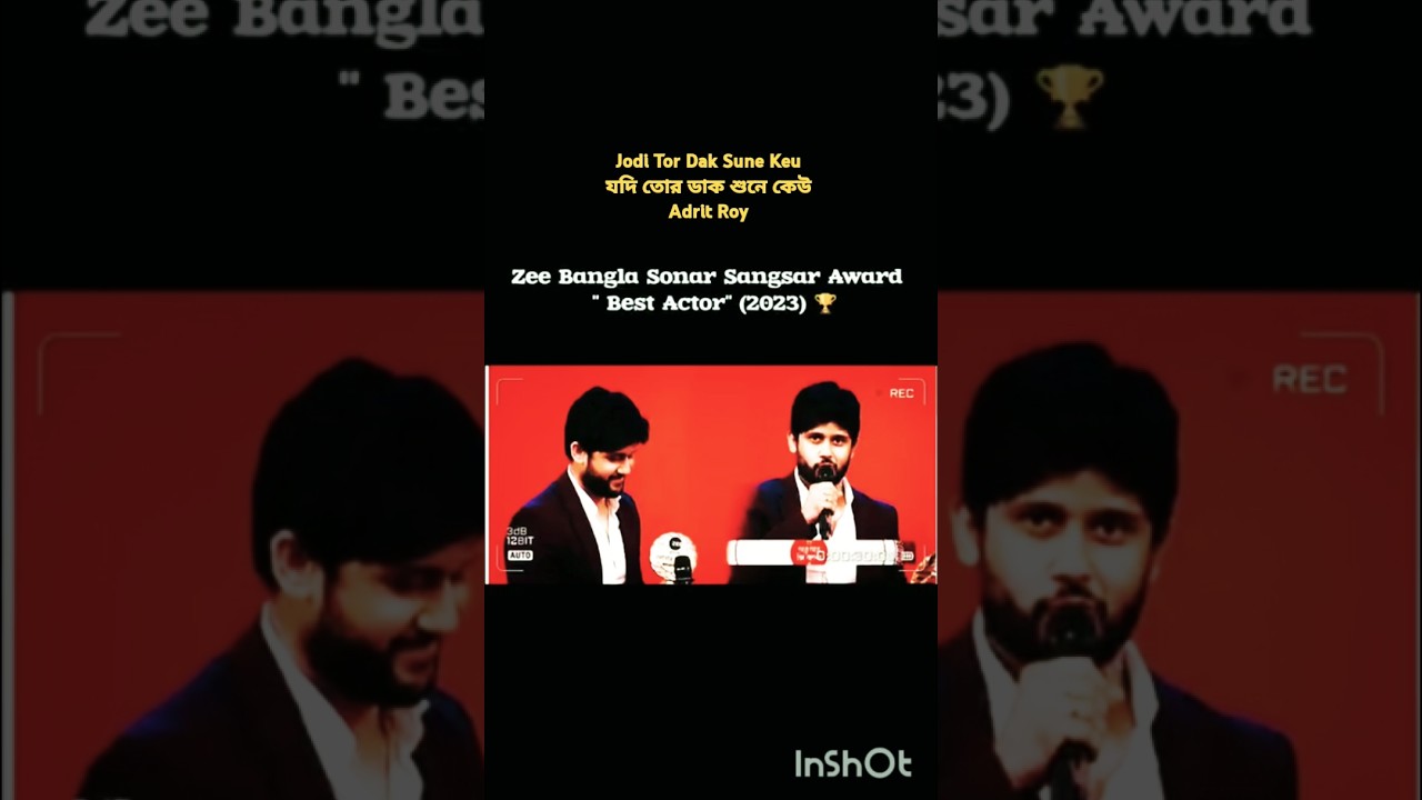 Jodi Tor Dak Sune Keu I Adrit Roy I Zee Bangla Sonar Songsar 2022-23 #song #adritroy