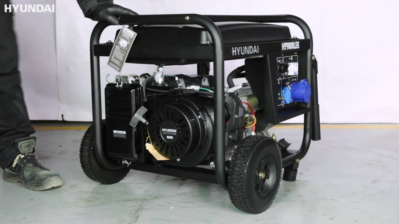 Cómo cambiar el aceite de un generador gasolina HYUNDAI?