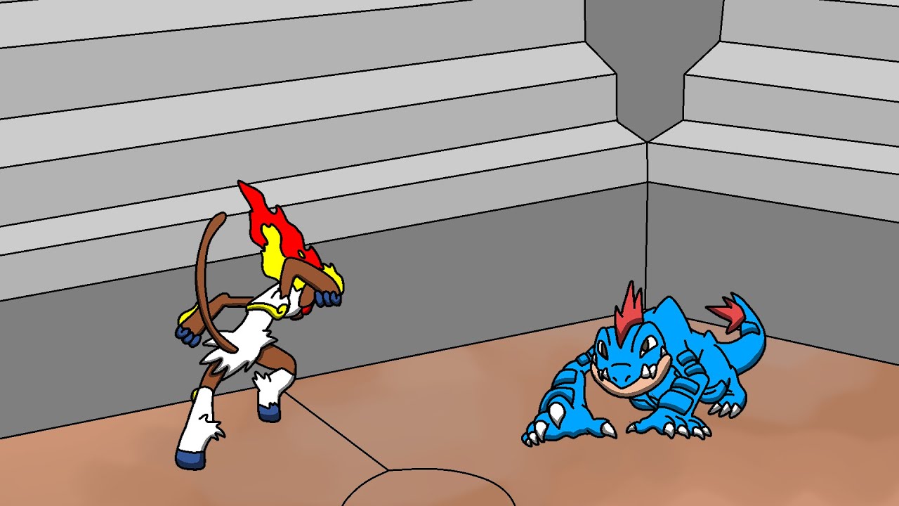 Infernape vs Feraligatr! | Pokémon tournament