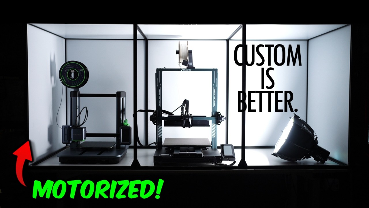 Building a Custom 3D Printer Enclosure!