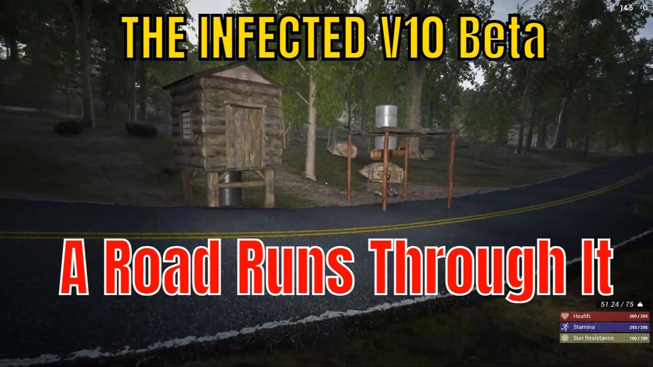 The Infected V10 Beta Visiting The  Main Base and The Glass house