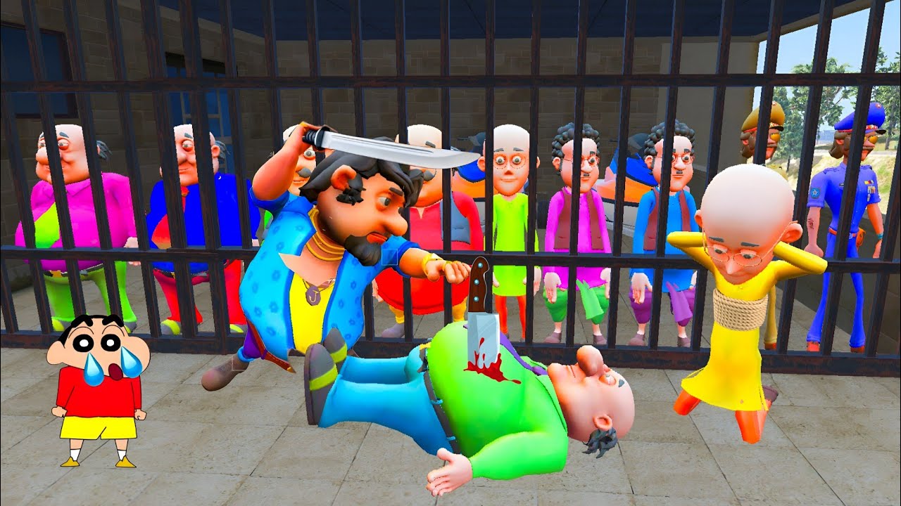 Jhon Took Revenge Motu And Patlu In Gta 5 😬 | लुक्का छिपी Gta 5