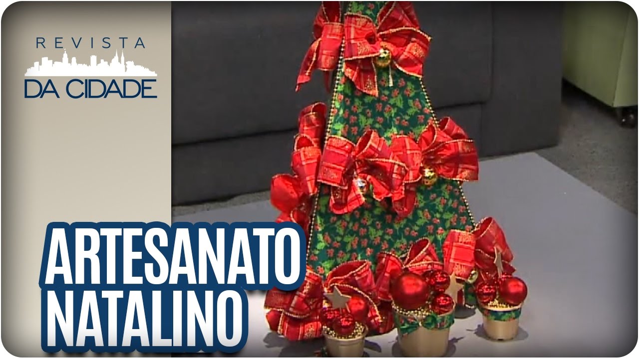 Artesanato para o Natal: Reaproveitando Papelão - Revista da Cidade (05/12/14)