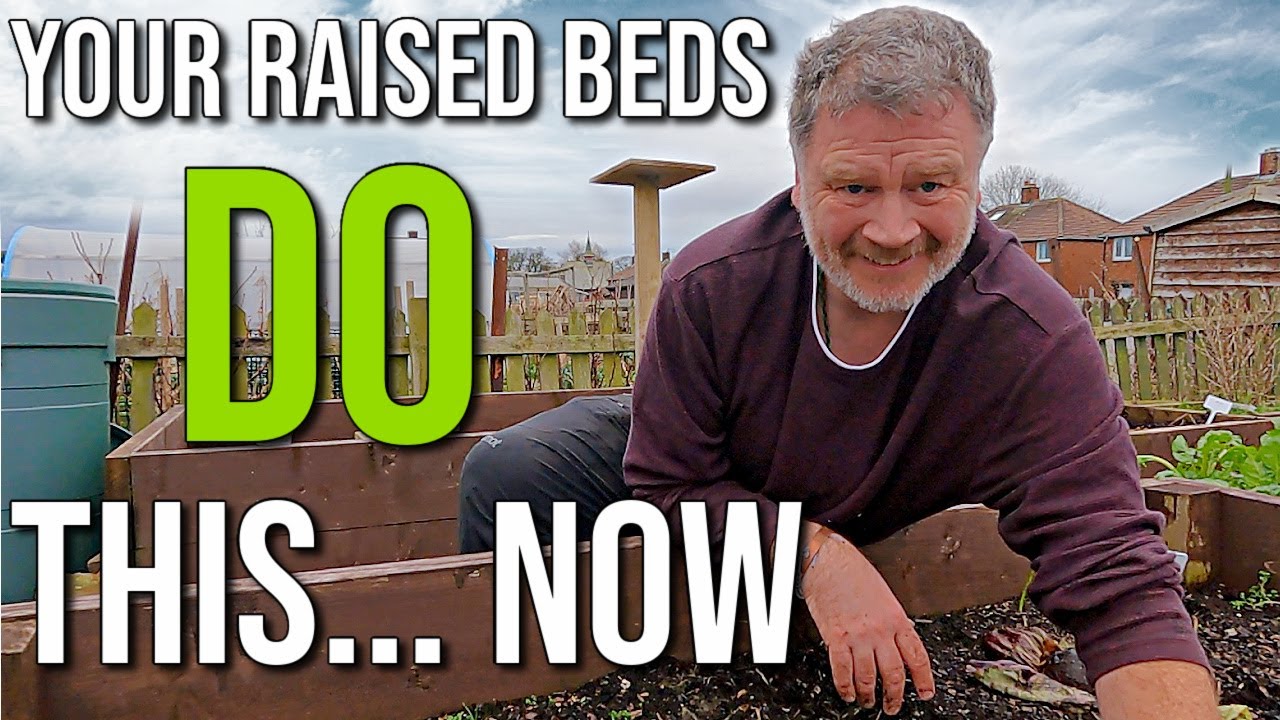 Get Your Raised Bed Ready Now | Prepping Your Raised Beds For The 2021 Growing Season