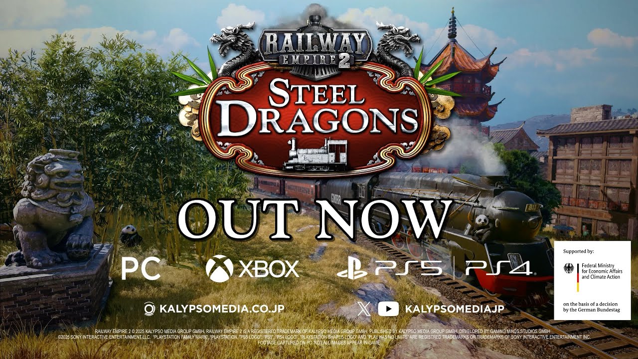[Railway Empire 2] Railway Empire 2 DLC 6 «Стальные драконы» — релизный трейлер