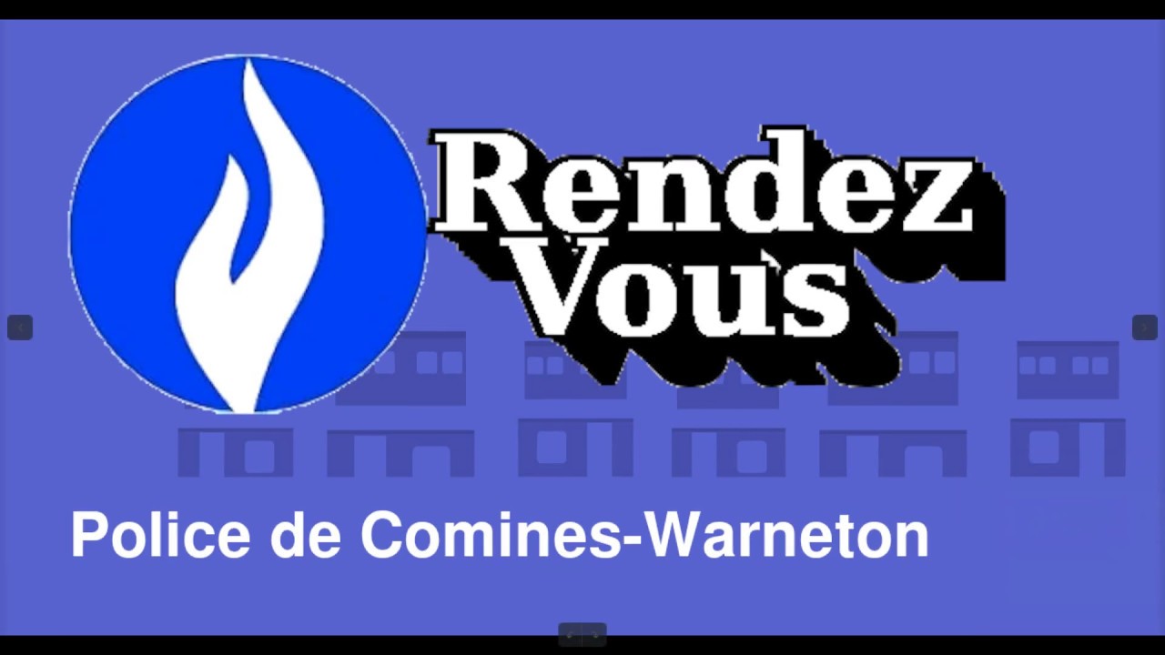 Pourquoi prendre rendez-vous ? - Police de Comines-Warneton
