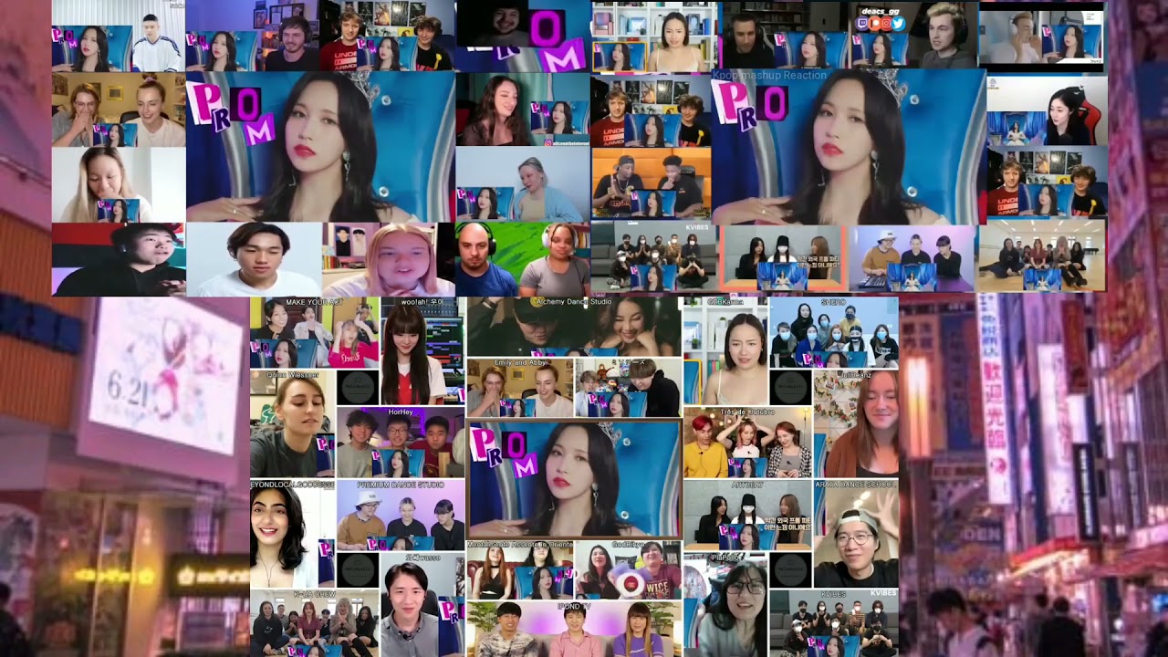 TWICE - THE FEELS MV REACTION MASHUP (MEGA)