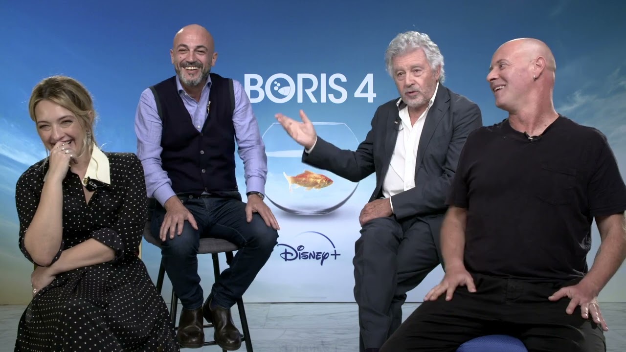 TV | Boris 4: intervista con Pietro Sermonti, Carolina Crescentini, Antonio Catania, Luca Amorosino