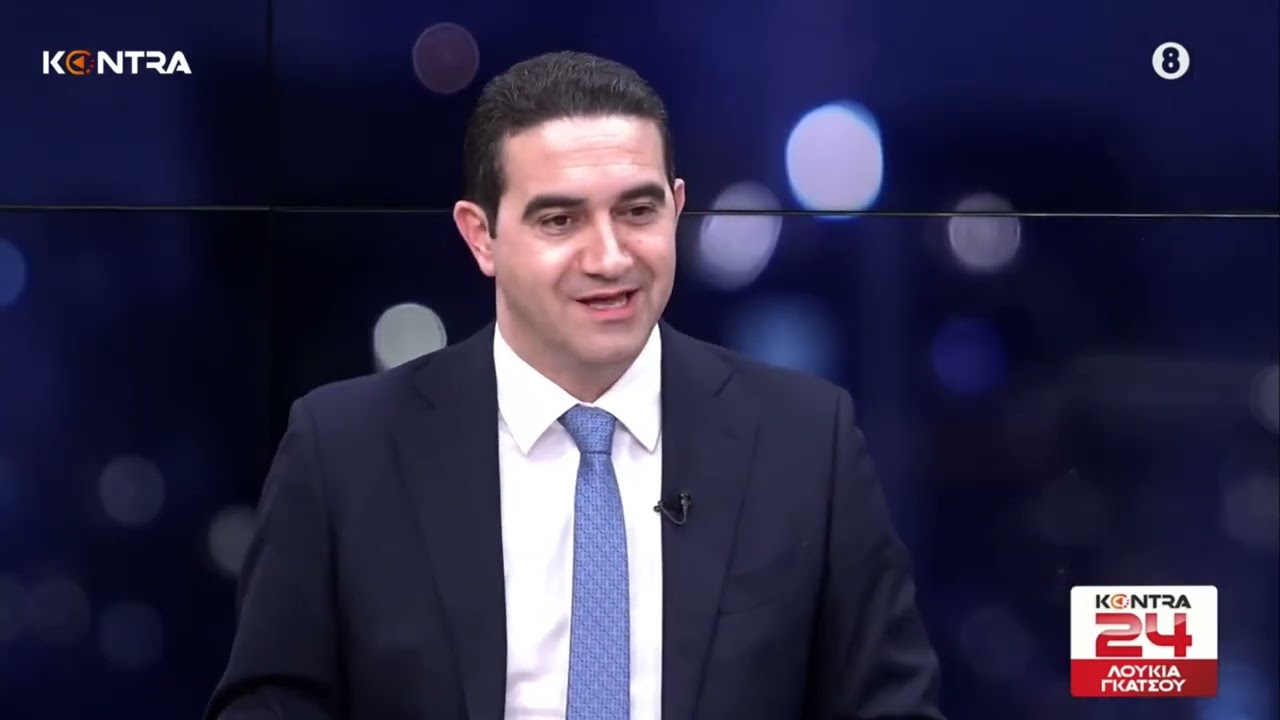 Ο Μιχάλης Κατρίνης στο Kontra24 με την Λουκία Γκάτσου