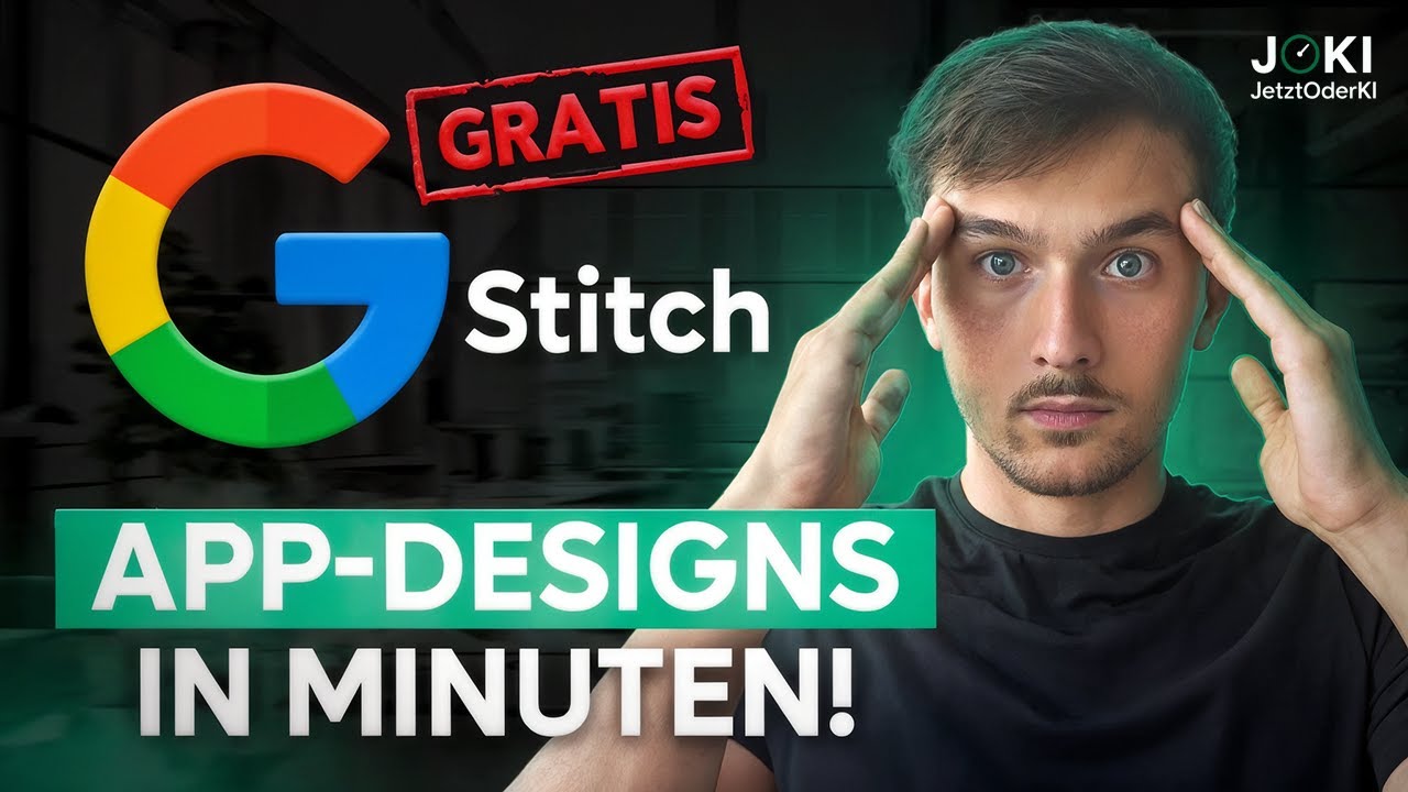 Google Stitch baut App-Designs in Minuten – komplett gratis
