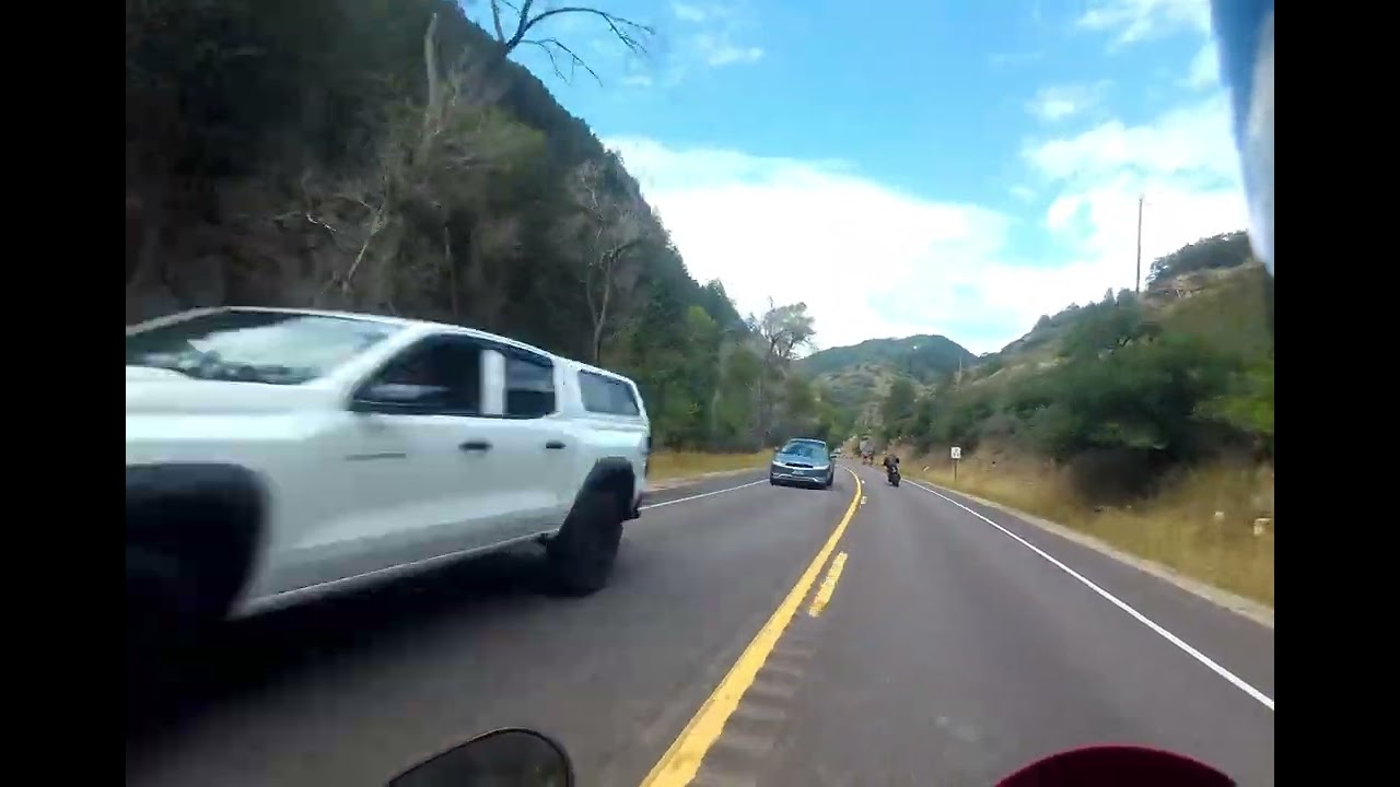 Colorado mountain riding 2020 rocket 3 and Yamaha xsr 900