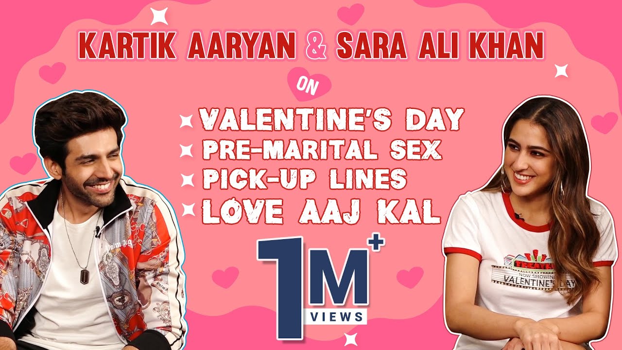 Kartik Aaryan-Sara Ali Khan On Valentine's Day, Pre-Marital Sex, Weird Pick-Up Lines & Love Aaj Kal