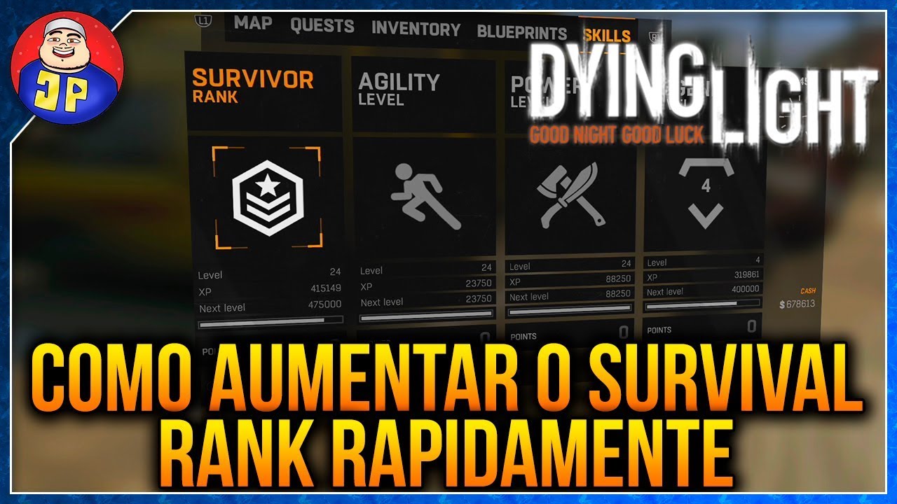 Guia Dying Light Como Aumentar o Survival Rank Rapidamente (Nível de Sobrevivência)