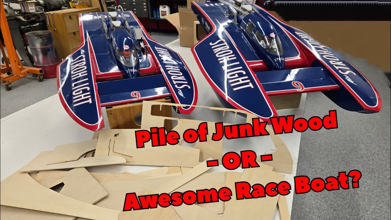 Scrap Wood -or- Awesome RC Racing Boat?  Our Next Boat Build Project Revealed!