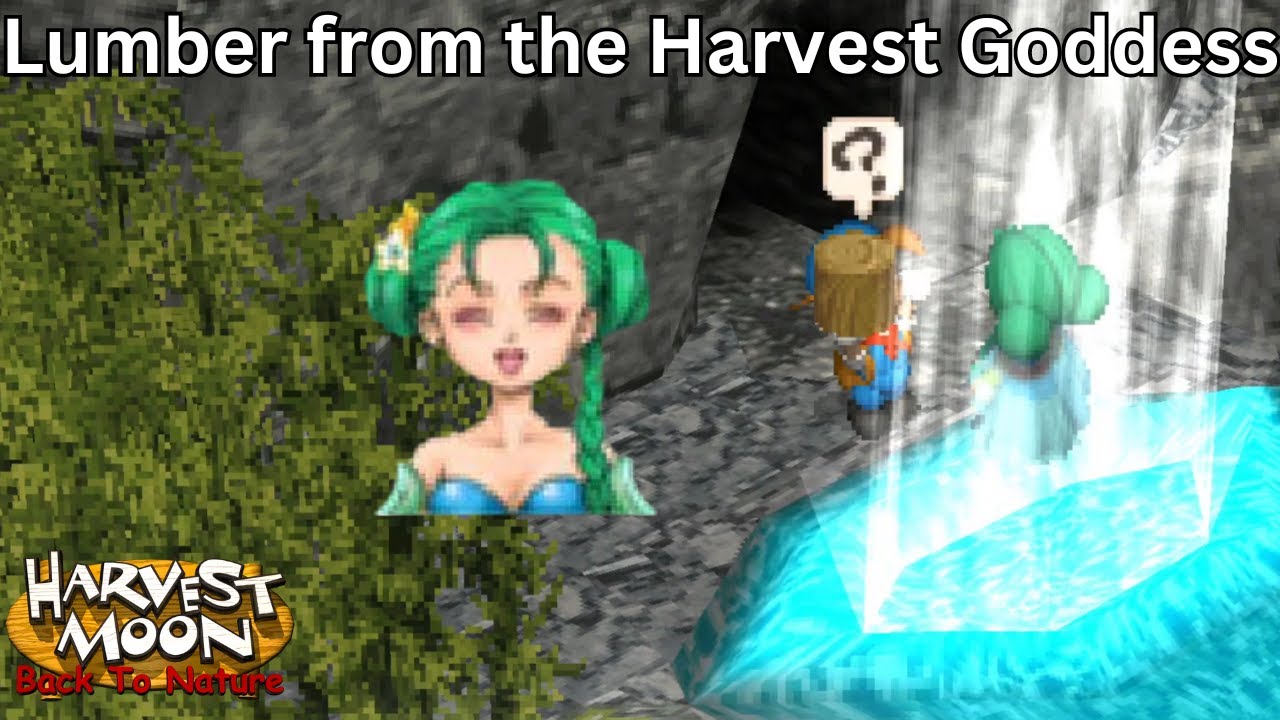 Harvest Moon: Back to Nature - Lumber from the Harvest Goddess