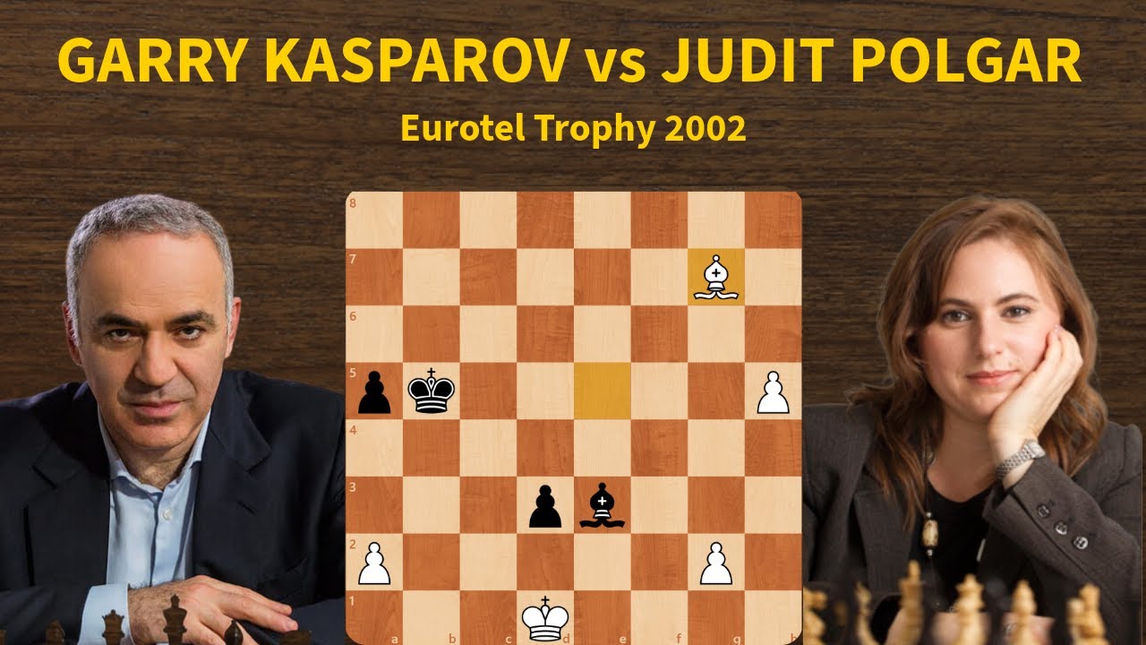 Garry Kasparov vs Judit Polgar | Eurotel World Chess Trophy 2002 | Sicilian Defense