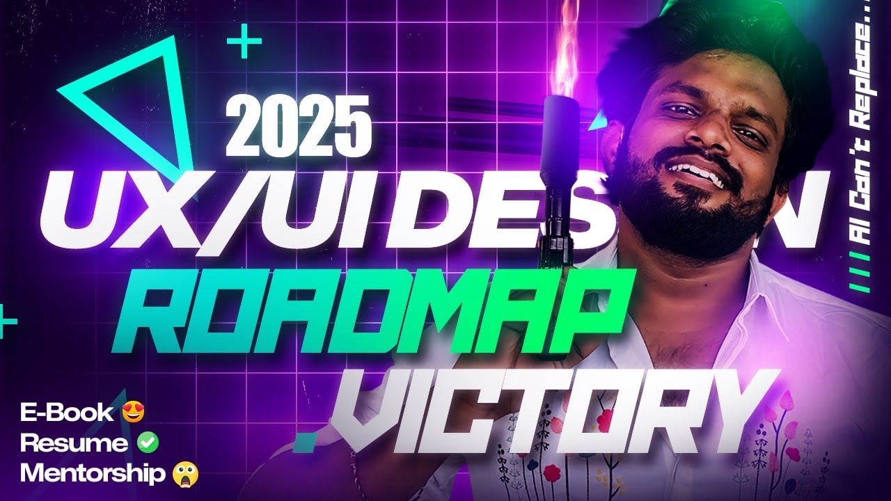 UX Design 2025 Roadmap | AI Can't Replace (Proof Included) | E-Book, Resume, Mentorship @UI UX Telugu