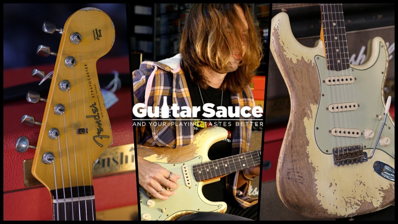Fender Custom Shop LTD 60 DualMag II Strat Super Heavy Relic Vintage White | Demo by Paul Audia