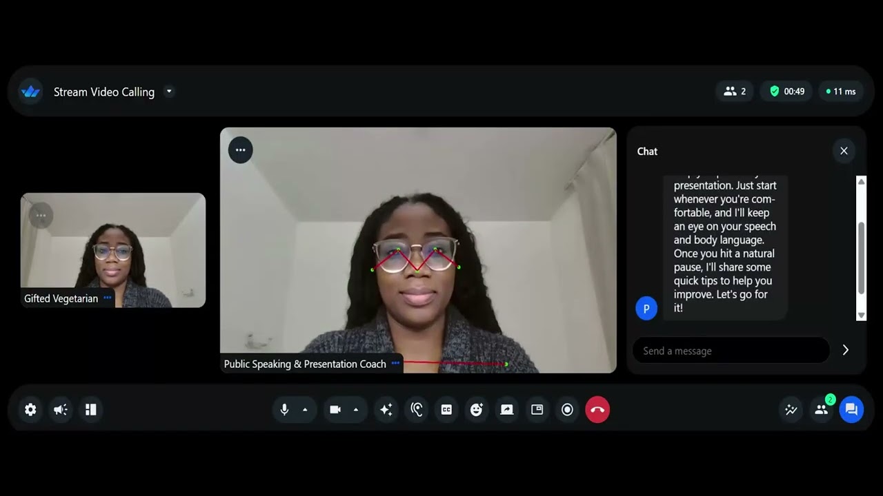 Public Speaking and Presentation Coach with Vision Agents