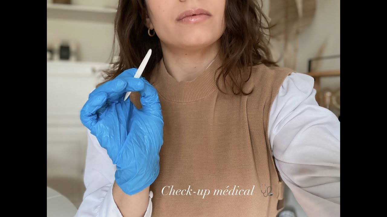 ASMR Français | Examen médical 🩺 (check-up)
