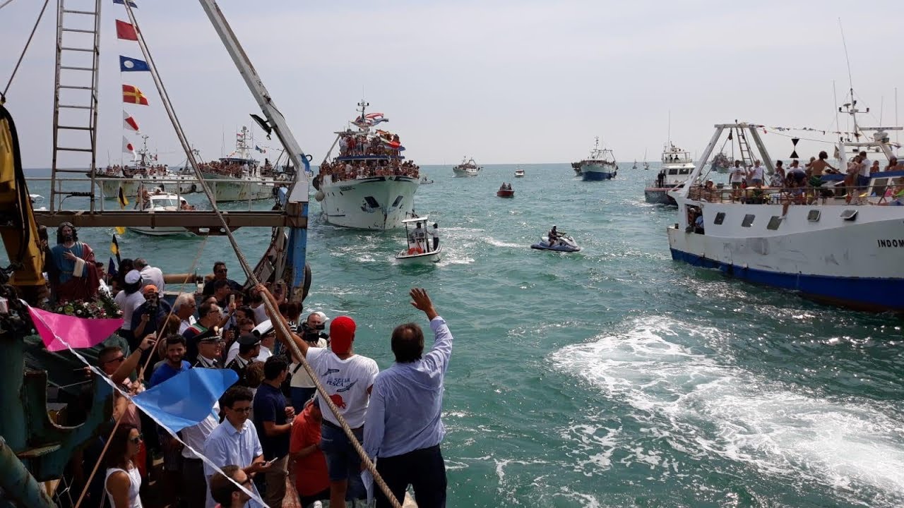 Pescara: la Processione a mare di Sant’Andrea del 29/07/2018