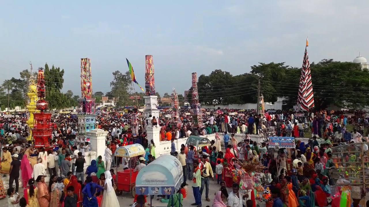 सिमरी बख्तियारपुर स्थित डियोढ़ी में मोहर्रम का आकर्षक नजारा