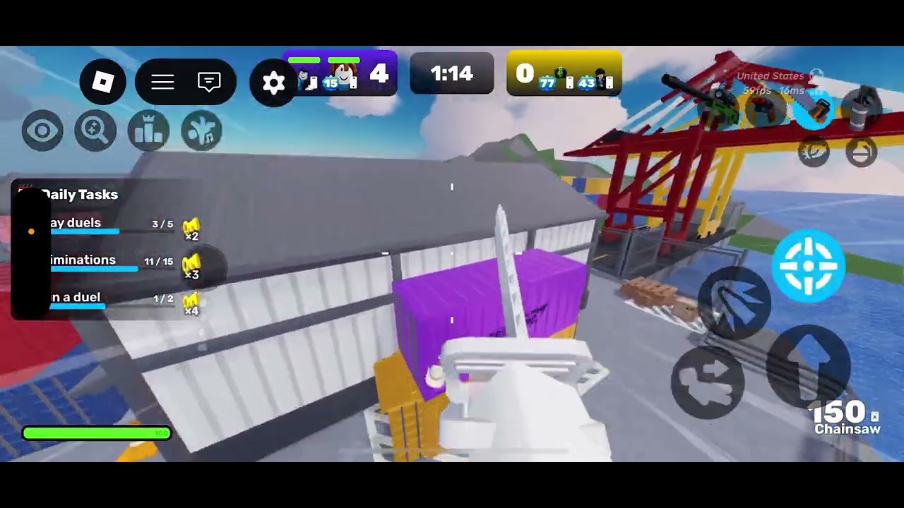 Me playing Roblox rivals ￼