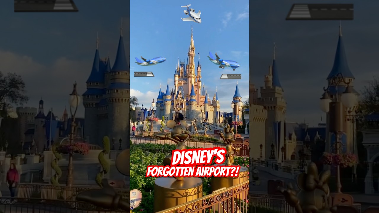 Disney Had Its OWN Airport?! (You Could Fly Right In!)