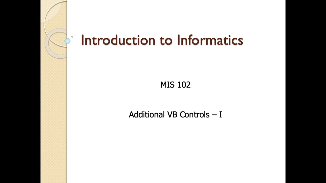 MIS102 - Module 1 - كلية ينبع الصناعية