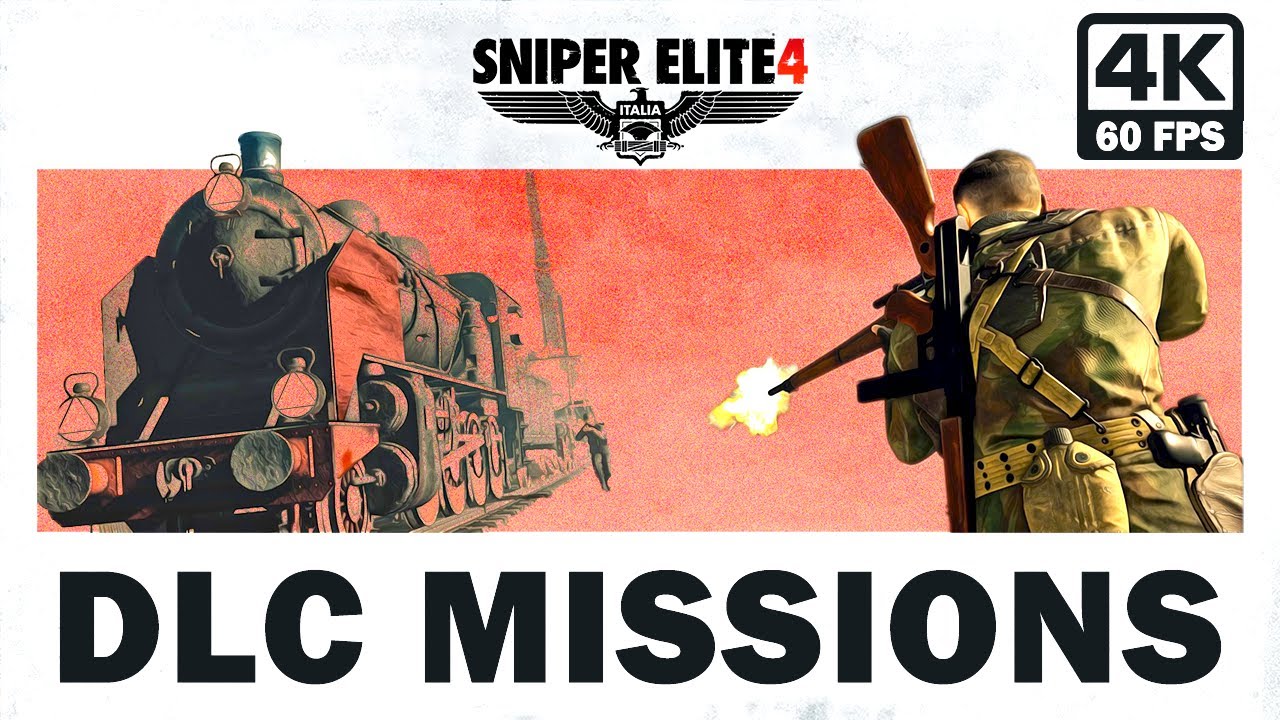 SNIPER ELITE 4  Gameplay Walkthrough FULL GAME ALL DLC MISSIONS  [4K 60FPS] - No Commentary