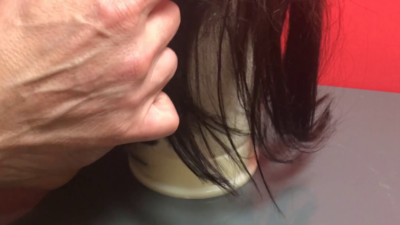 mono lace wig closure and weft virgin hair