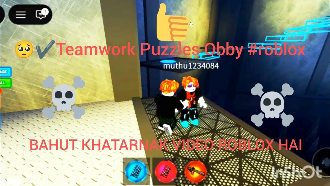 🥺✔️Teamwork Puzzles Obby #roblox#shorts #roblox #gameplay #funny #games #bmw# roblox #so send 💔